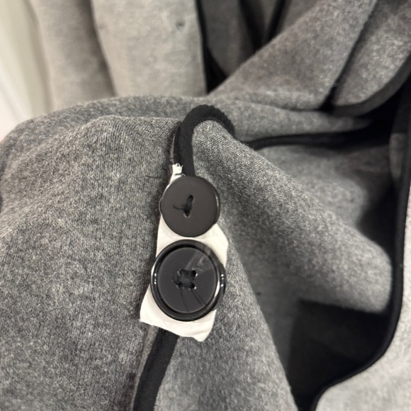 Women’s Grey Long Peacoat size S ✨ - Picture 8 of 10